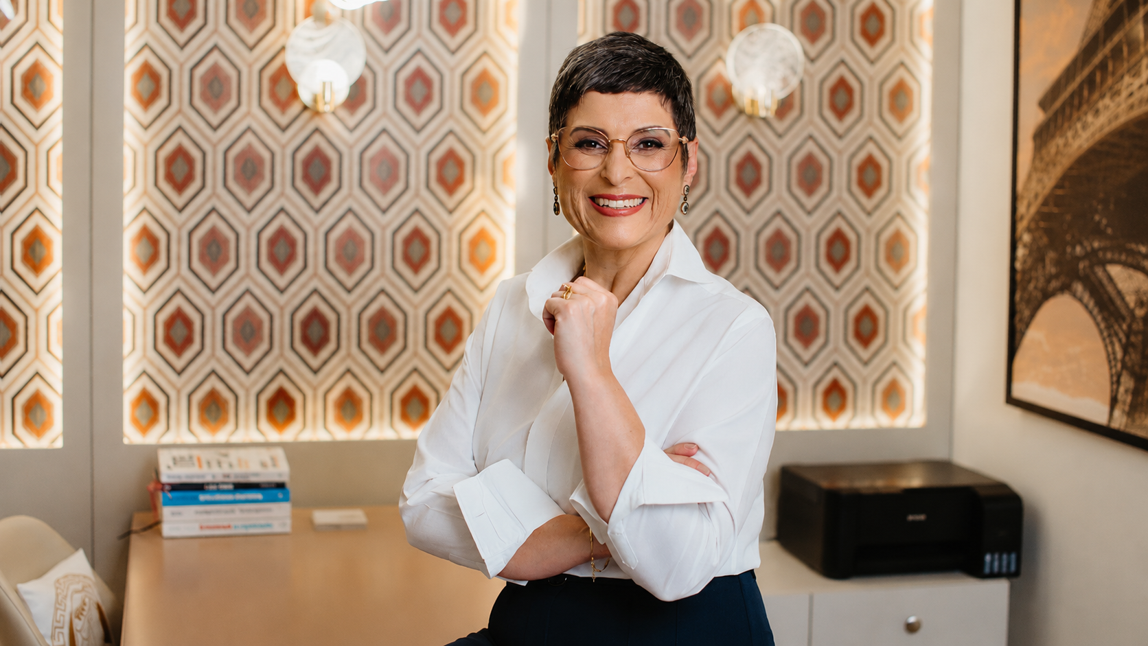 Juliana Luchesi em sessão de consultoria